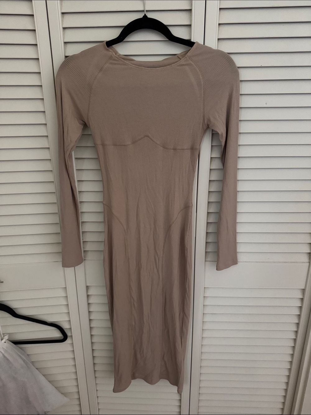 Jlux label long sleeve midi dress